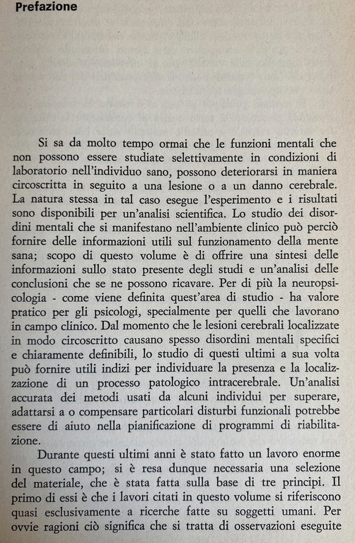 FUNZIONI CEREBRALI E PROCESSI MENTALI