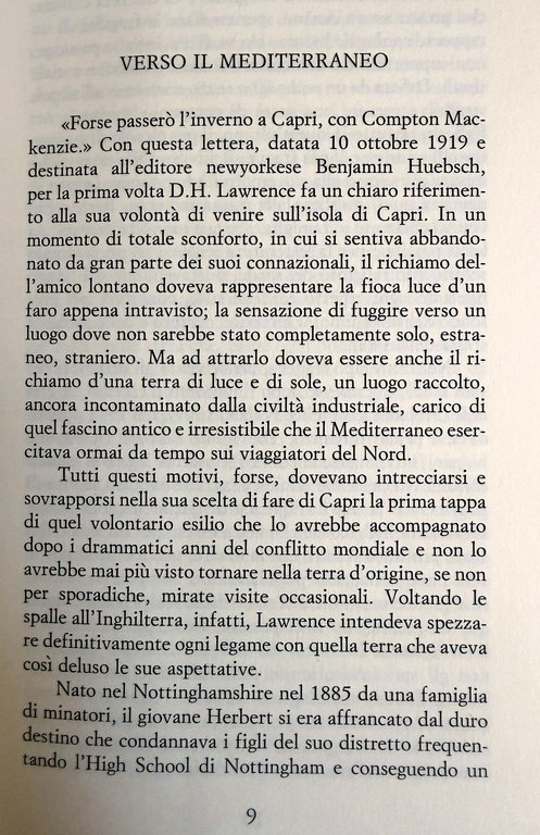 FUORI DALLE OMBRE D.H. LAWRENCE E L'ITALIA DEL SUD. RACCONTI, … | Immagine Gallery 9