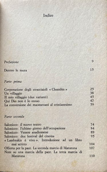 FUORI LE MURA (PREFAZIONE DI ITALO CALVINO)
