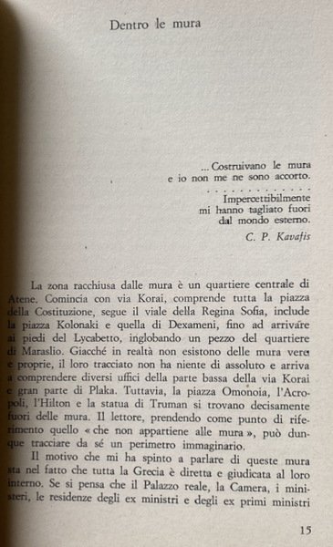 FUORI LE MURA (PREFAZIONE DI ITALO CALVINO)