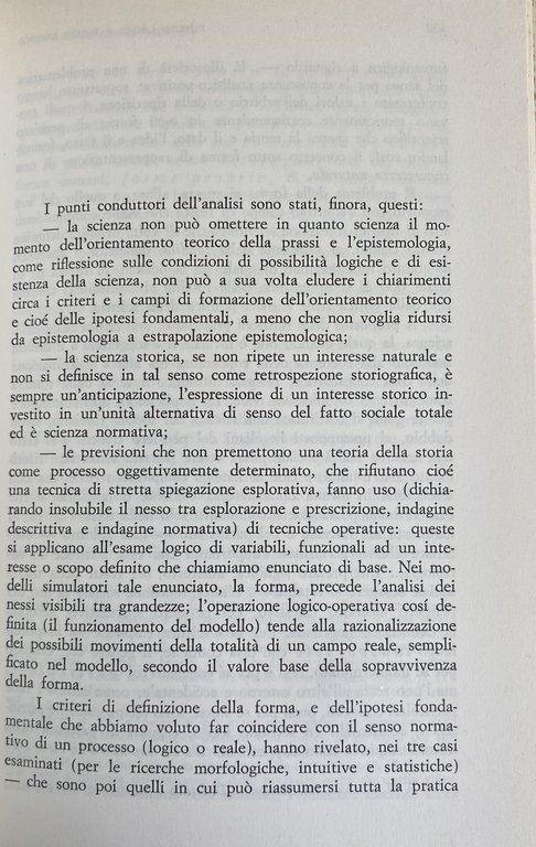 FUTURO LOGICO E TEMPO STORICO