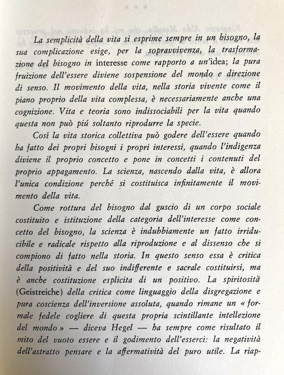 FUTURO LOGICO E TEMPO STORICO