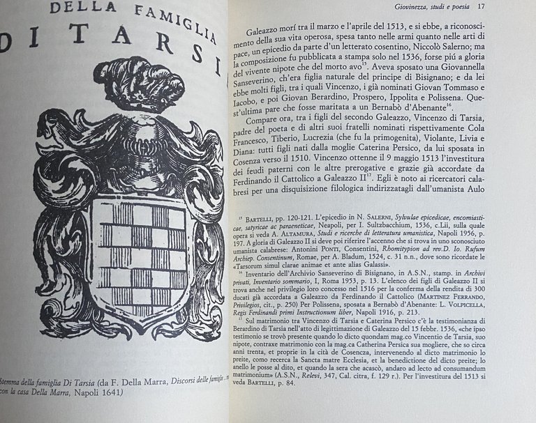 GALEAZZO DI TARSIA. POESIA E VIOLENZA NELLA CALABRIA DEL CINQUECENTO | Immagine Gallery 18