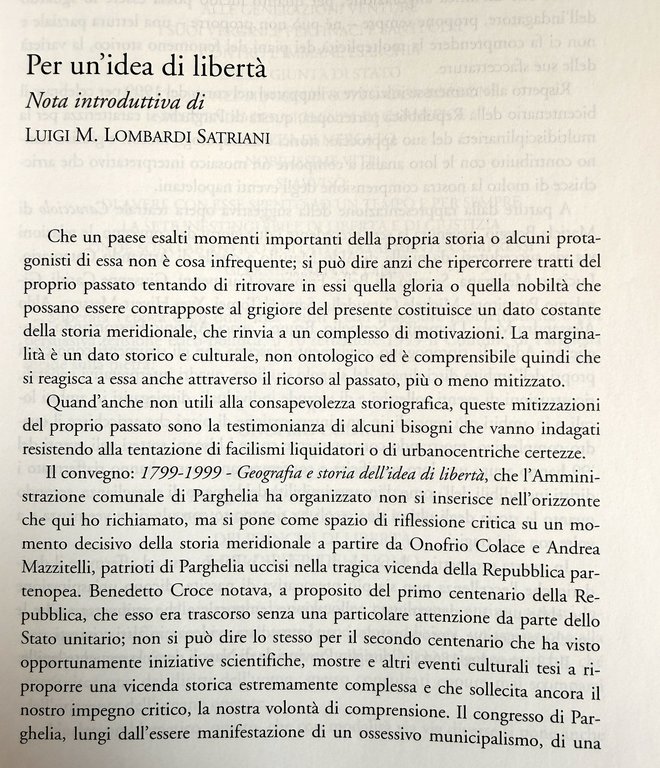 GEOGRAFIA E STORIA DELL'IDEA DI LIBERTÀ: 1799-1999 | Immagine Gallery 7