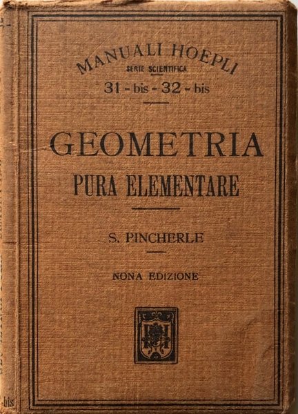 GEOMETRIA PURA ELEMENTARE CON LE FIGURE SFERICHE