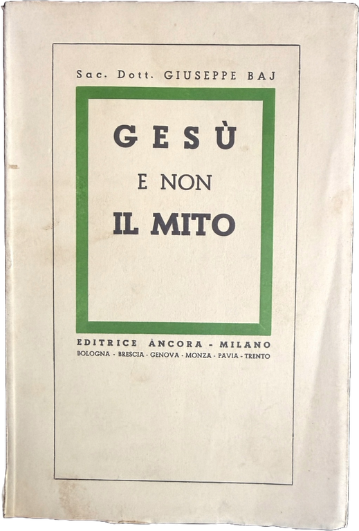 GESÙ E NON IL MITO | Immagine Gallery 3