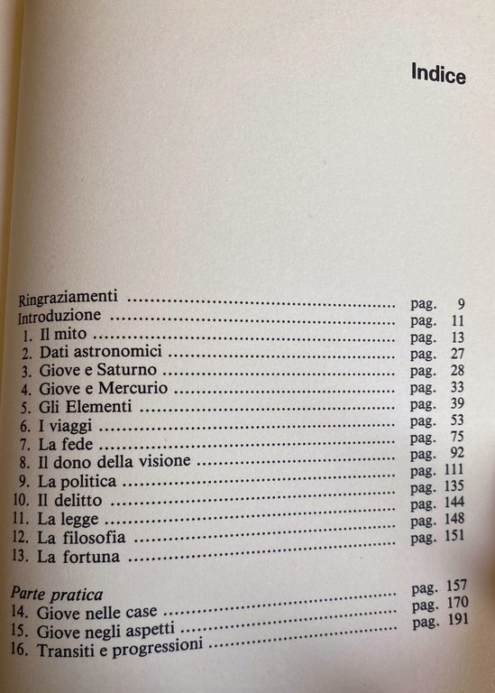 GIOVE. ANATOMIA ASTROLOGICA DI UN PIANETA