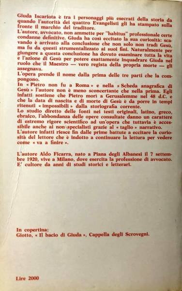 GIUDA NON TRADÌ GESÙ. TRADITORE O VITTIMA DI UNA CONGIURA …