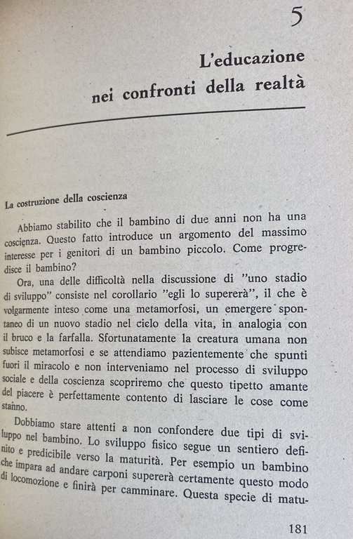 GLI ANNI MAGICI. I PROBLEMI DELL'INFANZIA DALLA NASCITA ALL'ADOLESCENZA