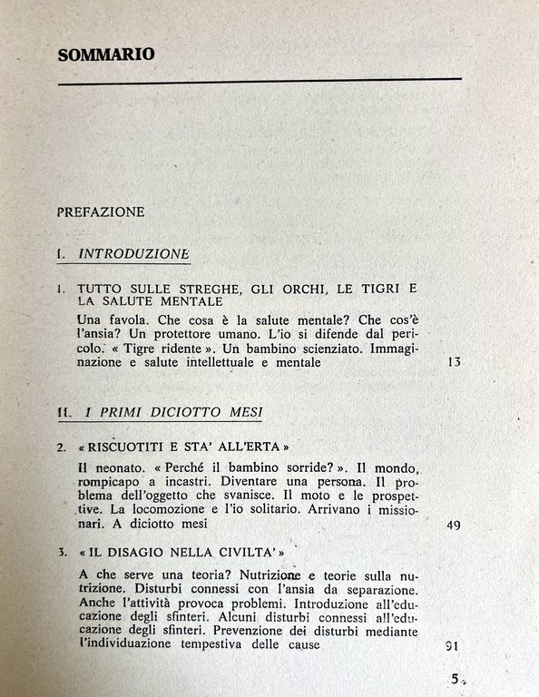 GLI ANNI MAGICI. I PROBLEMI DELL'INFANZIA DALLA NASCITA ALL'ADOLESCENZA