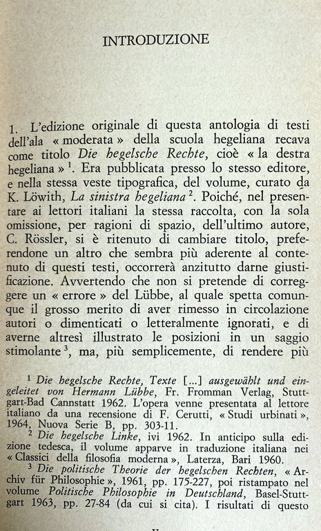 GLI HEGELIANI LIBERALI