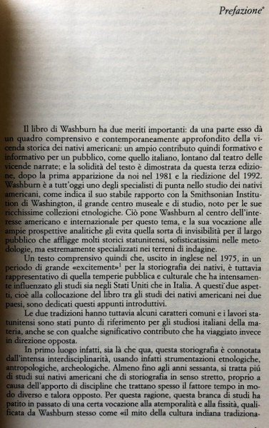 GLI INDIANI D'AMERICA