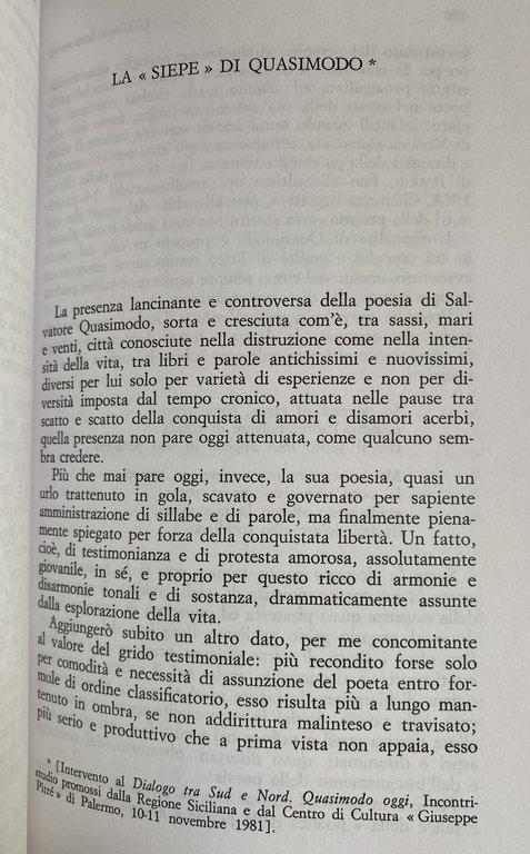 GLI STRUMENTI DEL DUBBIO. STUDI LETTERARI FRA TRECENTO E NOVECENTO.