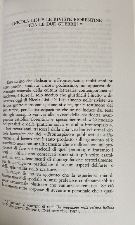 GLI STRUMENTI DEL DUBBIO. STUDI LETTERARI FRA TRECENTO E NOVECENTO.