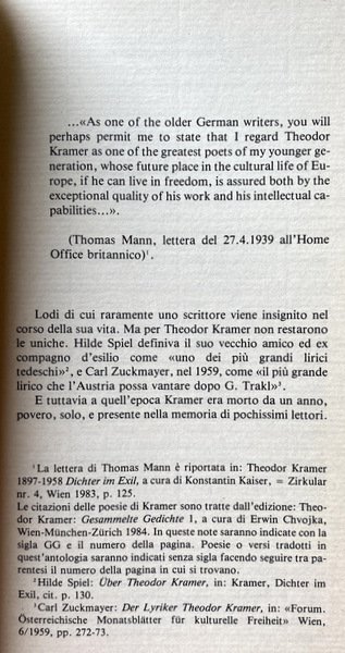 GLI ULTIMI ASILI. DIE LETZTEN HERBERGEN. POESIE. (TESTO TEDESCO E …