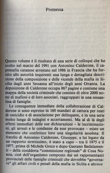 GLI UOMINI DEL DISONORE. LA MAFIA SICILIANA NELLA VITA DEL …