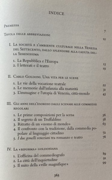 GOLDONI