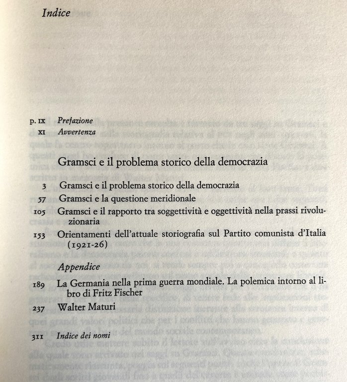 GRAMSCI E IL PROBLEMA STORICO DELLA DEMOCRAZIA