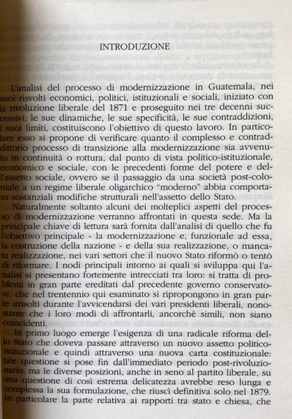 GUATEMALA, NASCITA DI UNA DIPENDENZA.POLITICA, ECONOMIA E SOCIETÀ NEL GUATEMALA …