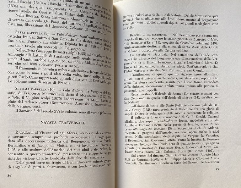 GUIDA DELLA CERTOSA DI PAVIA