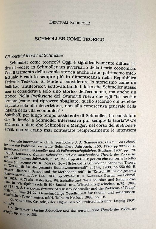 GUSTAV SCHMOLLER: METODI E ANALISI NELLA SCIENZA ECONOMICA | Immagine Gallery 11