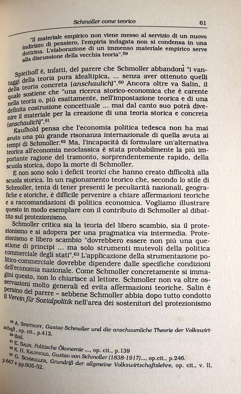 GUSTAV SCHMOLLER: METODI E ANALISI NELLA SCIENZA ECONOMICA | Immagine Gallery 9