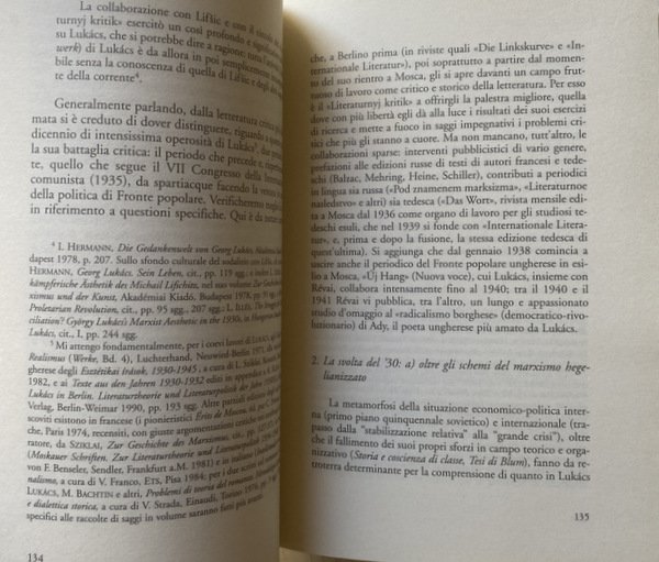 GYÖRGY LUKÁCS E I PROBLEMI DEL MARXISMO DEL NOVECENTO