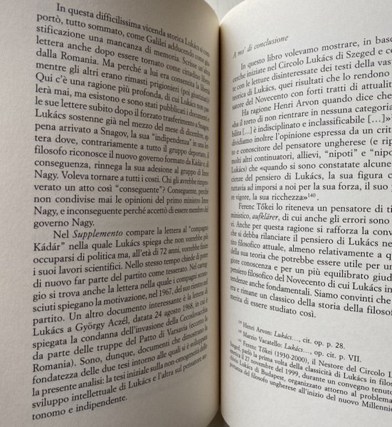 GYÖRGY LUKÁCS (GYORGY LUKACS) FILOSOFO AUTONOMO