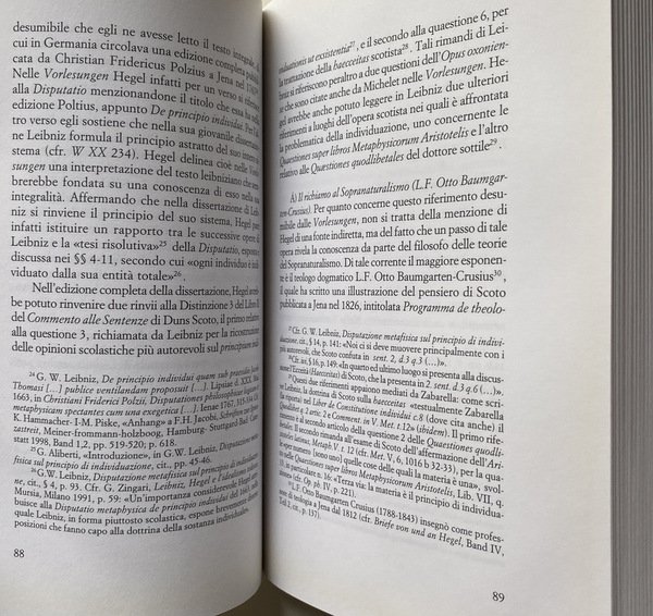 HEGEL E DUNS SCOTO. PROSPETTIVE ONTOLOGICHE A CONFRONTO