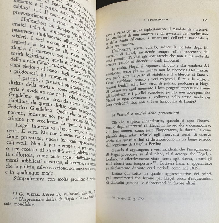 HEGEL NEL SUO TEMPO (BERLINO, 1818-1831)