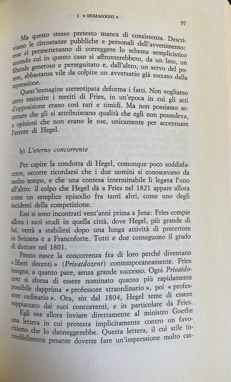 HEGEL NEL SUO TEMPO (BERLINO, 1818-1831)