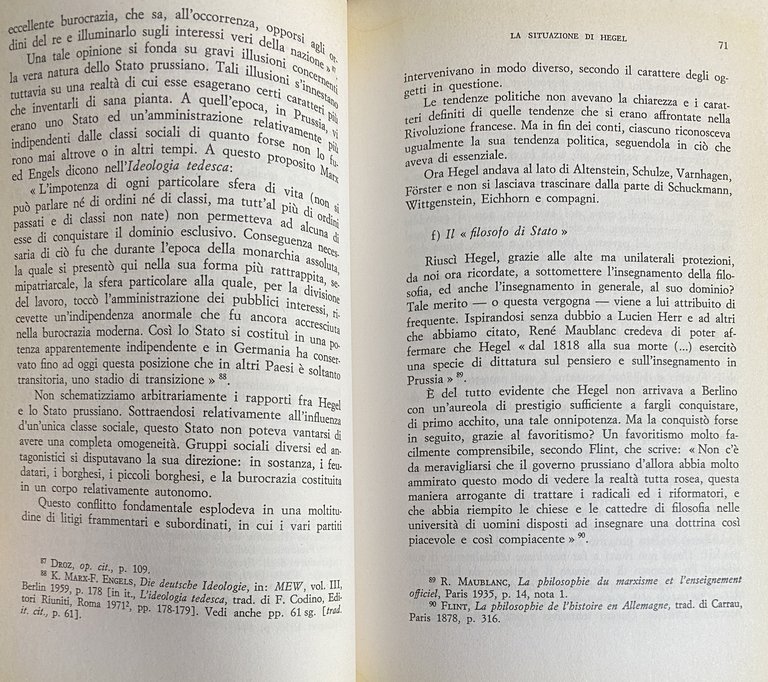 HEGEL NEL SUO TEMPO (BERLINO, 1818-1831)