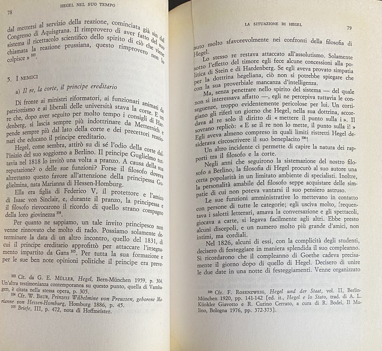 HEGEL NEL SUO TEMPO (BERLINO, 1818-1831)
