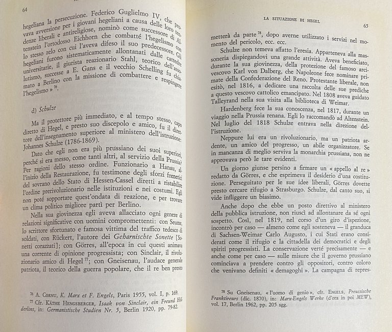 HEGEL NEL SUO TEMPO (BERLINO, 1818-1831)
