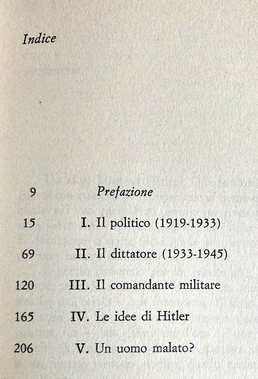 HITLER. STUDIO SUL RAPPORTO TRA PERSONALITÀ E POLITICA