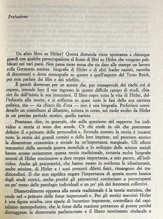 HITLER. STUDIO SUL RAPPORTO TRA PERSONALITÀ E POLITICA