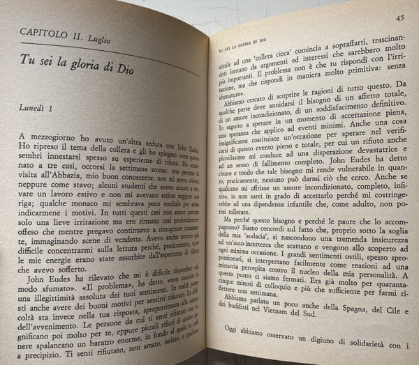 HO ASCOLTATO IL SILENZIO. DIARIO DA UN MONASTERO TRAPPISTA