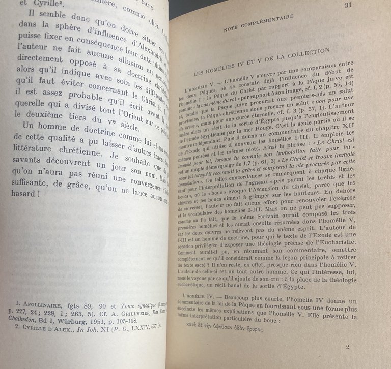 HOMÉLIES PASCALES, TOME II. TROIS HOMÉLIES DANS LA TRADITION D'ORIGÈNE. … | Immagine Gallery 9