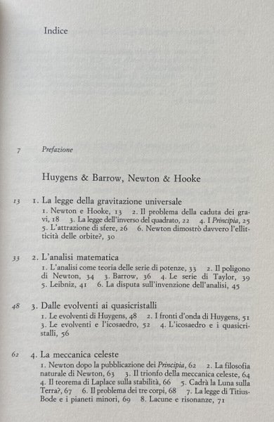 HUYGENS & BARROW, NEWTON & HOOKE. (I PRIMI PASSI DELL'ANALISI …