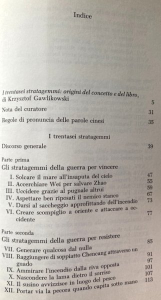 I 36 TRENTASEI STRATAGEMMI. L'ARTE CINESE DI VINCERE.