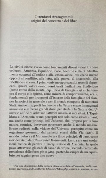 I 36 TRENTASEI STRATAGEMMI. L'ARTE CINESE DI VINCERE.