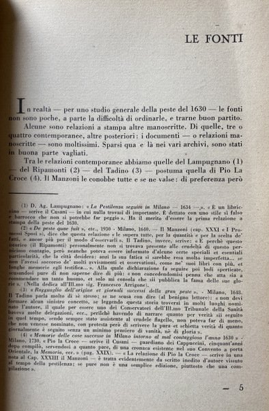 I CAMILLIANI, IL MANZONI E LA PESTE DEL 1630