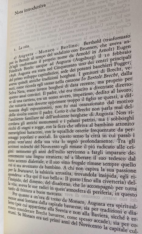 I CAPOLAVORI DI BRECHT. L'OPERA DA TRE SOLDI, SANTA GIOVANNA …