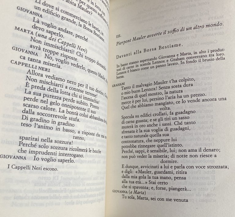 I CAPOLAVORI DI BRECHT. L'OPERA DA TRE SOLDI, SANTA GIOVANNA …