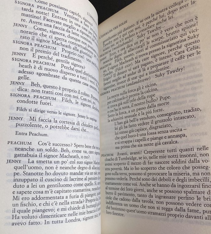 I CAPOLAVORI DI BRECHT. L'OPERA DA TRE SOLDI, SANTA GIOVANNA …