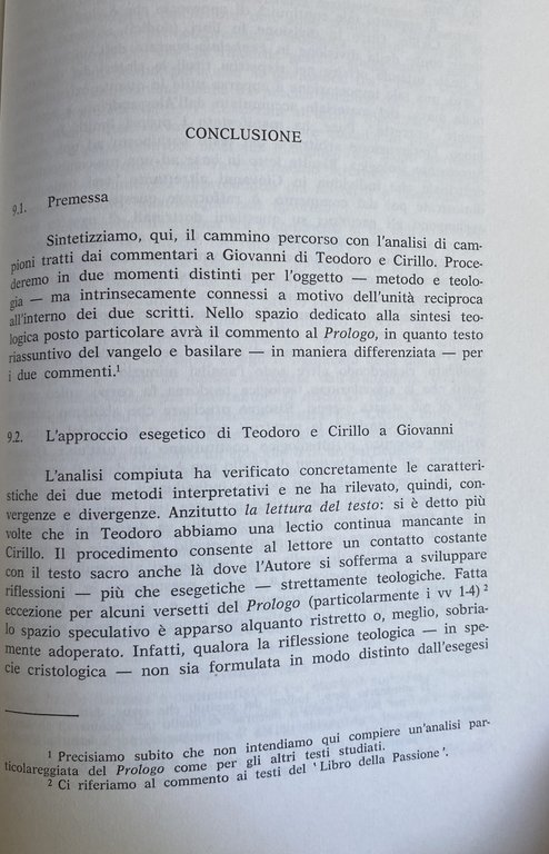 I COMMENTARI A GIOVANNI DI TEODORO DI MOPSUESTIA E DI …