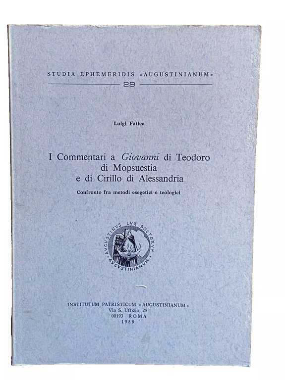 I COMMENTARI A GIOVANNI DI TEODORO DI MOPSUESTIA E DI …