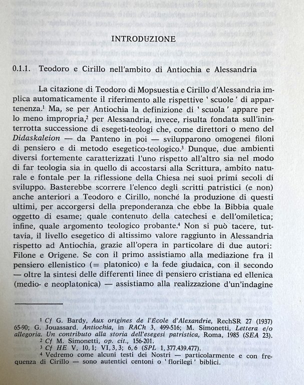 I COMMENTARI A GIOVANNI DI TEODORO DI MOPSUESTIA E DI …