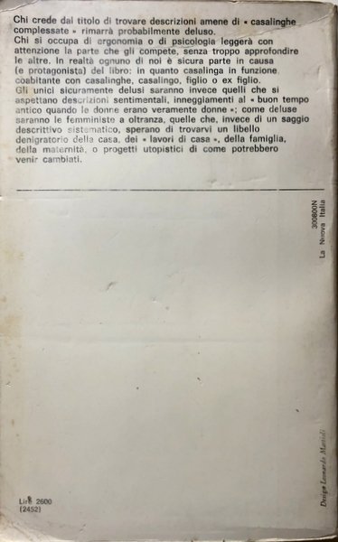 I COMPLESSI DELLA CASALINGA