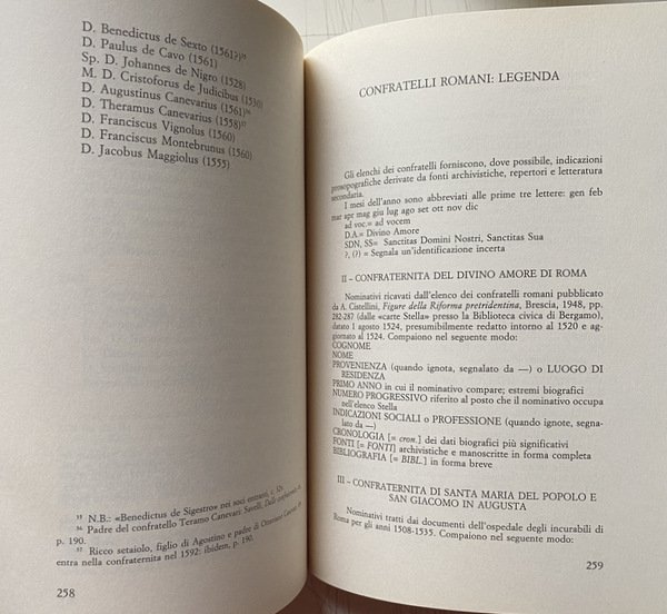 I DEVOTI DELLA CARITÀ. LE CONFRATERNITE DEL DIVINO AMORE NELL'ITALIA …